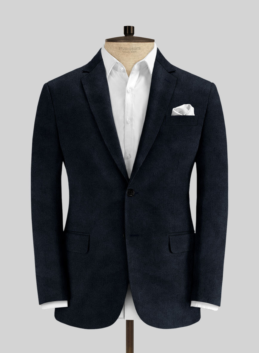 Italian Corduroy Sarea Jacket - StudioSuits