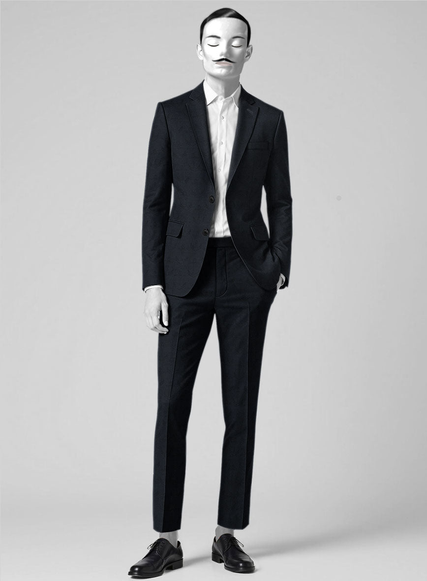Italian Cotton Linen Anchor Suit - StudioSuits