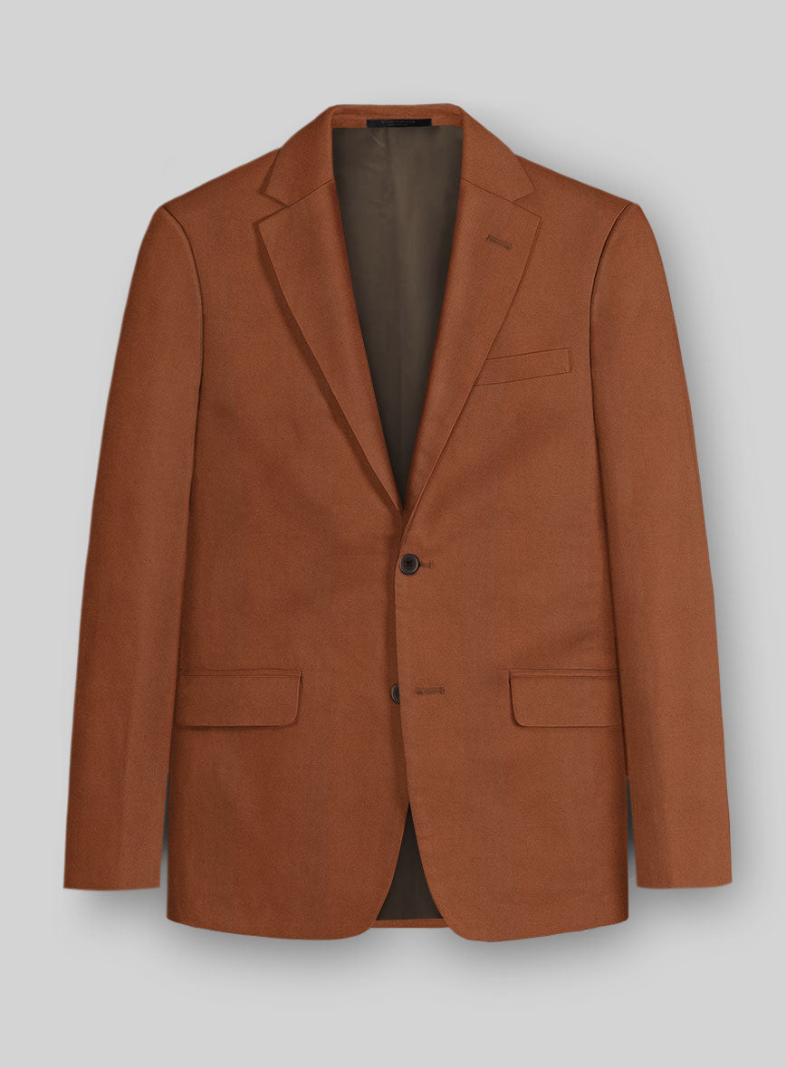 Italian Cotton Silk Lycra Alera Jacket - StudioSuits