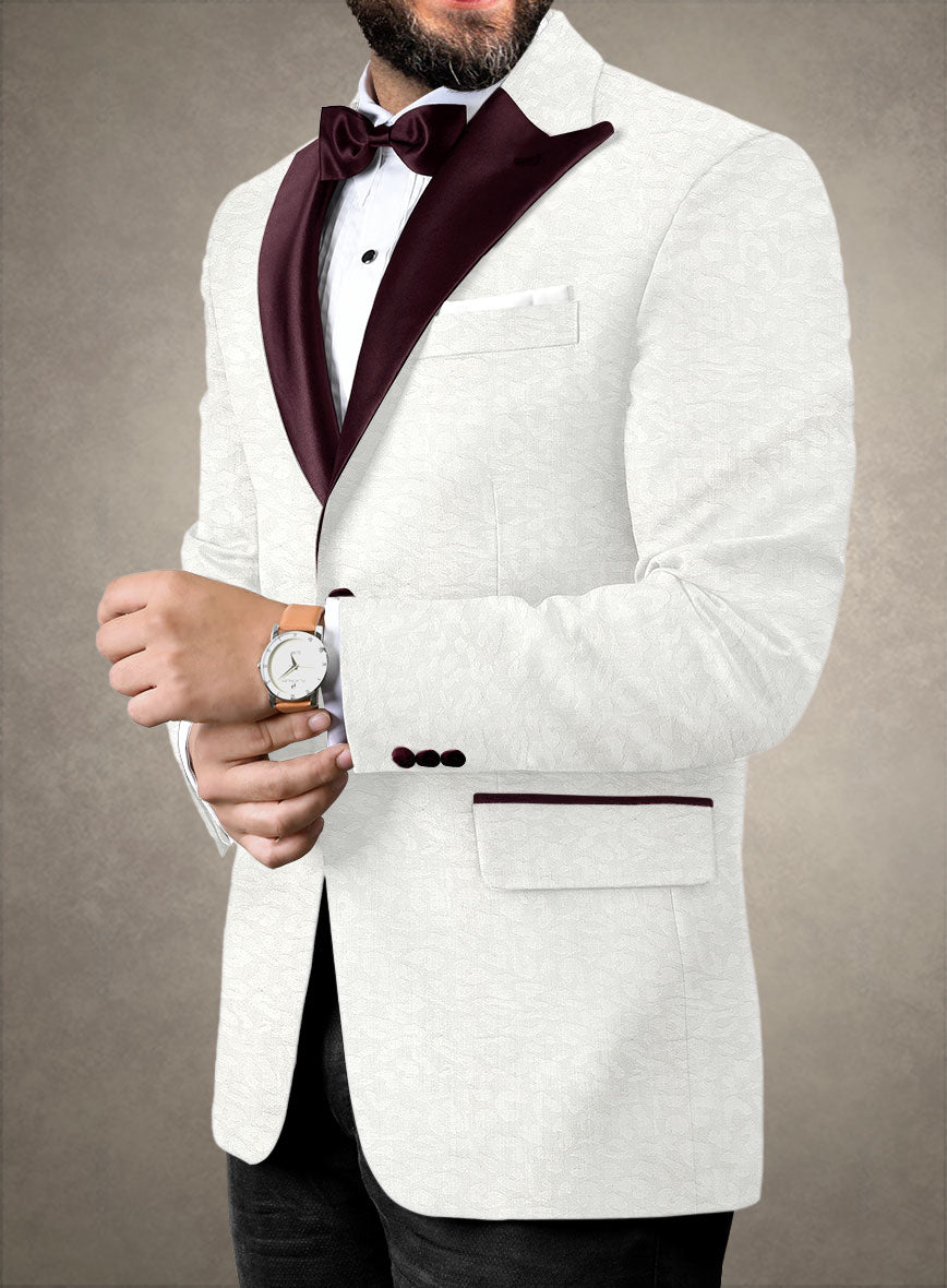 Italian Cotton Bertoni Tuxedo Blazer - StudioSuits