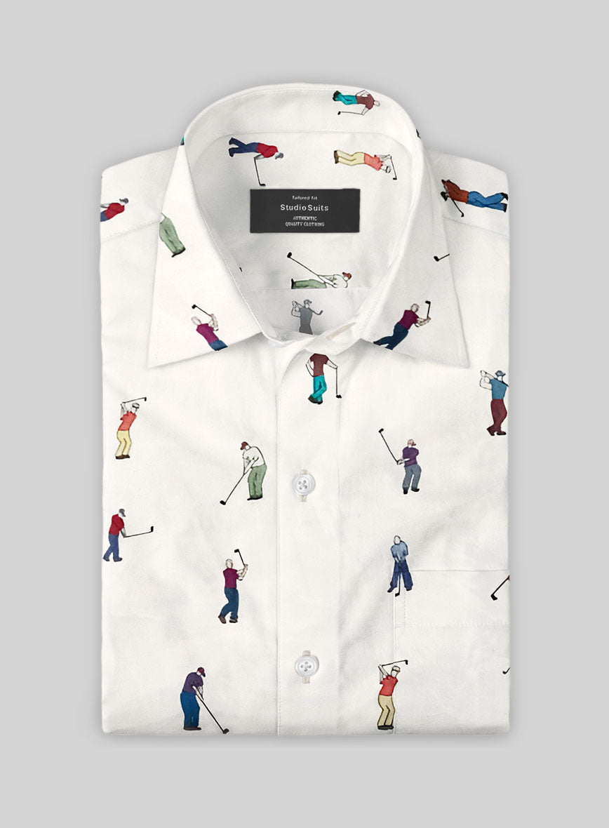 Italian Cotton Club Swing Shirt - StudioSuits