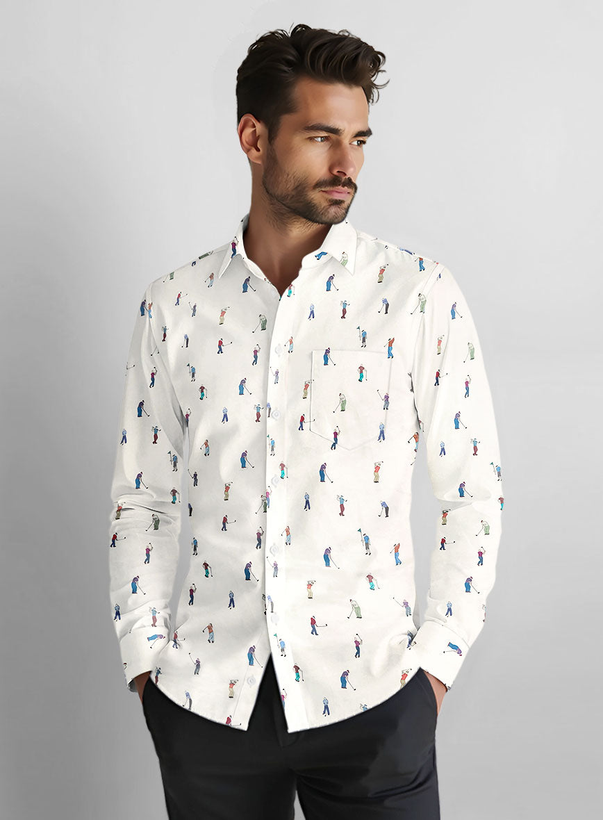 Italian Cotton Club Swing Shirt - StudioSuits
