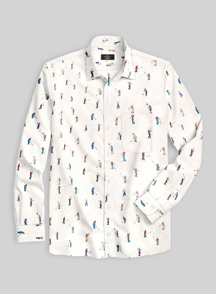 Italian Cotton Club Swing Shirt - StudioSuits