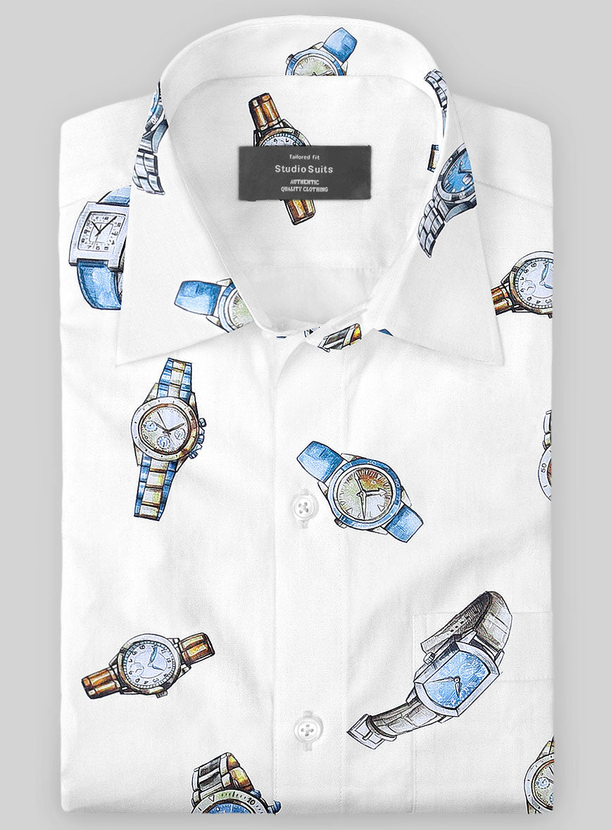 Italian Cotton Edifice Shirt - StudioSuits