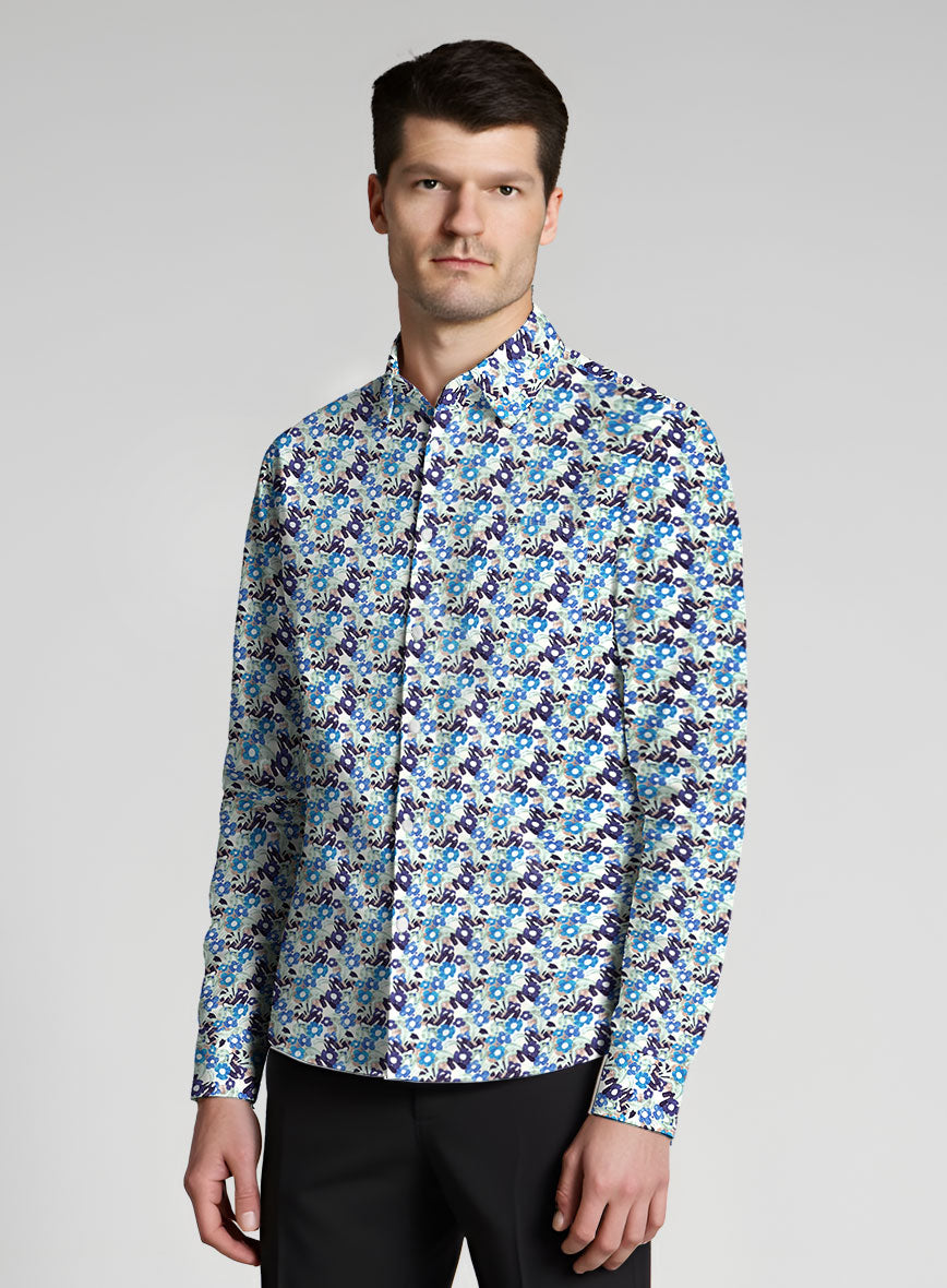 Italian Cotton Elcaro Shirt - StudioSuits