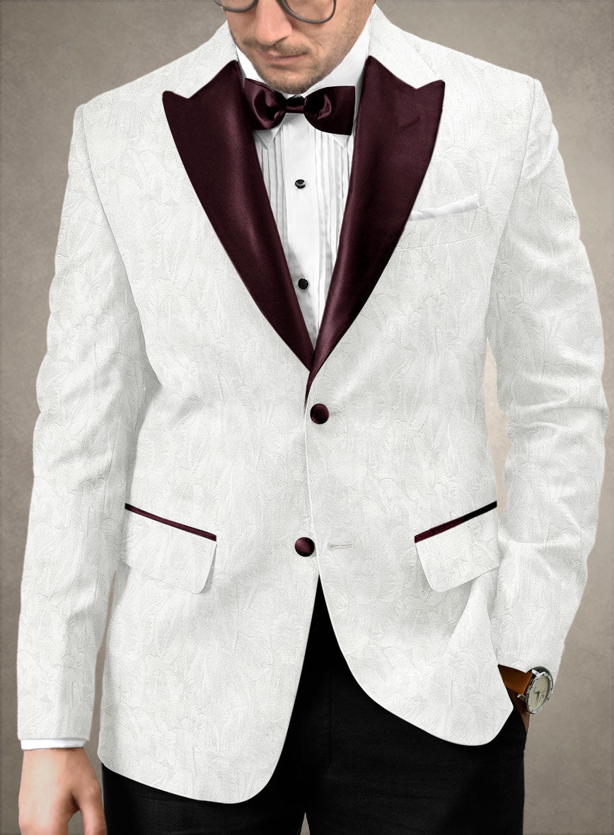 Italian Cotton Fiorella Tuxedo Blazer - StudioSuits
