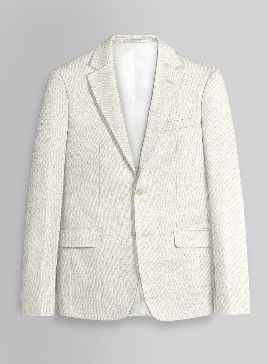 Italian Cotton Linen Duarda Jacket - StudioSuits