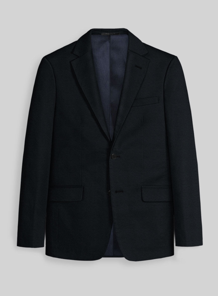 Italian Cotton Lycra Azura Jacket - StudioSuits