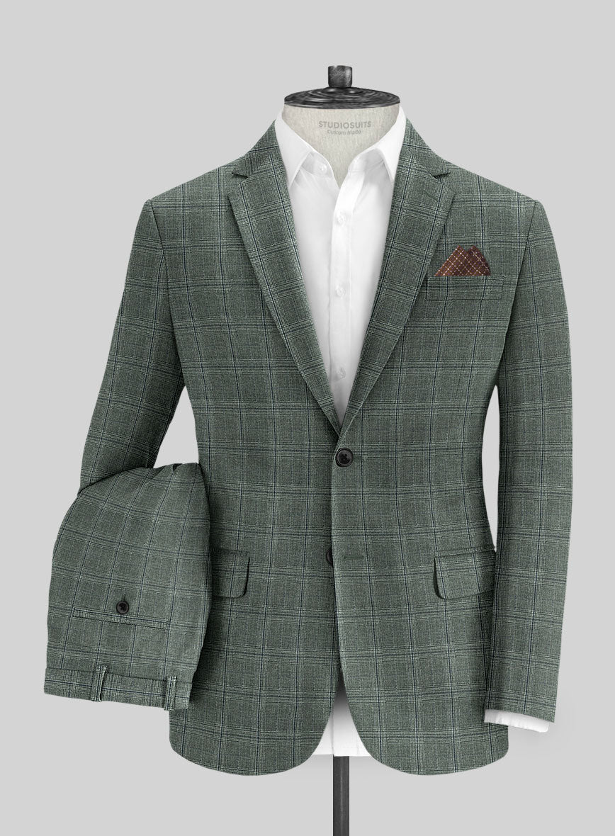 Italian Cotton Lycra Mimio Suit - StudioSuits