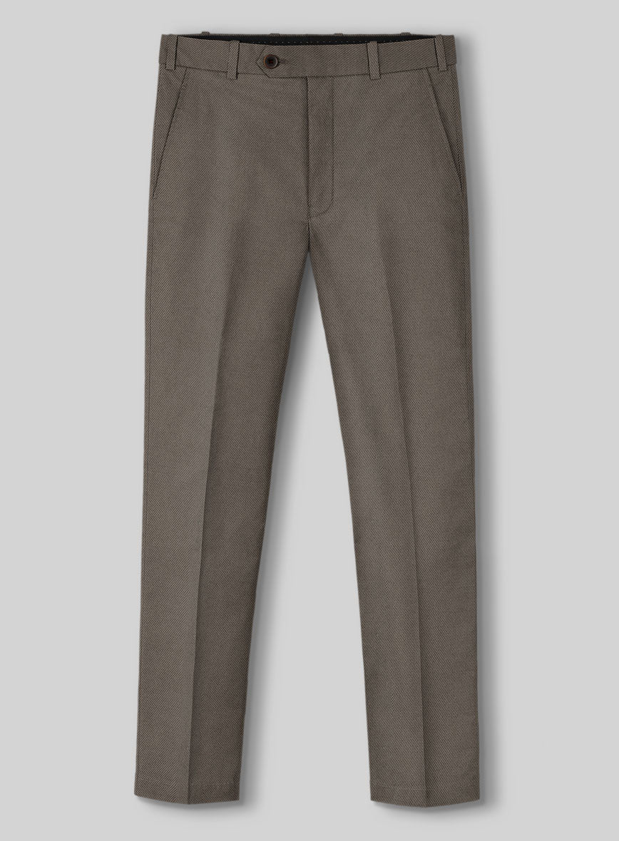 Italian Cotton Lycra Rexon Pants - StudioSuits