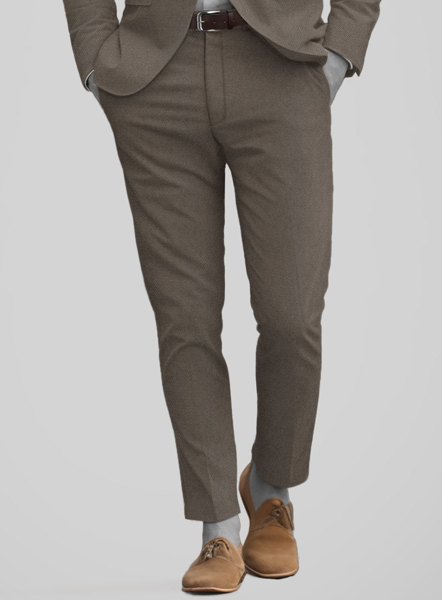 Italian Cotton Lycra Rexon Pants - StudioSuits