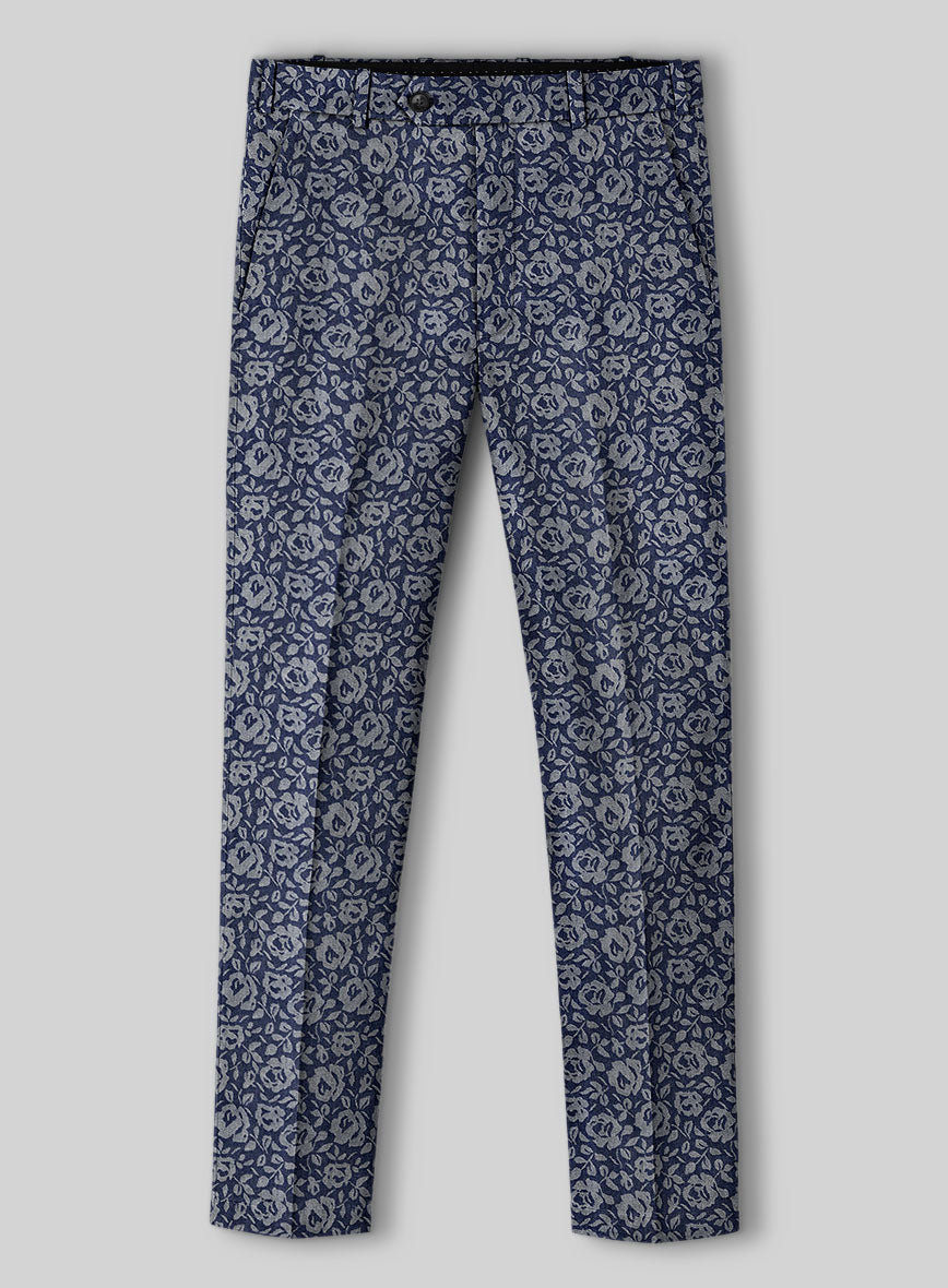 Italian Cotton Lycra Sartelio Pants - StudioSuits