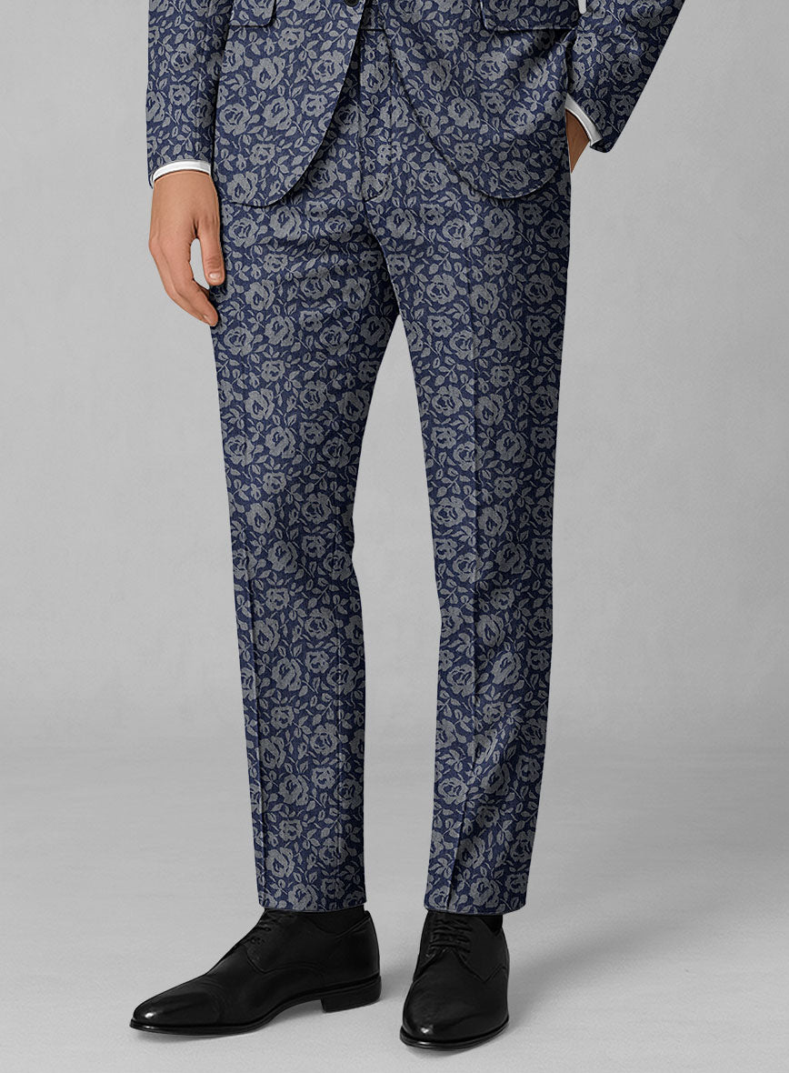 Italian Cotton Lycra Sartelio Pants - StudioSuits