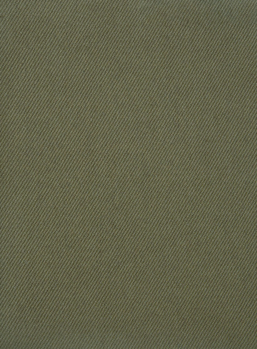 Italian Cotton Lycra Texura Pants - StudioSuits