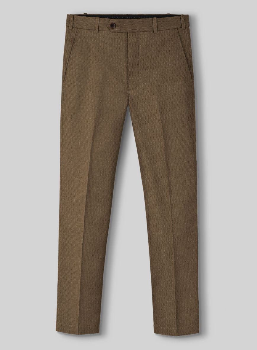 Italian Cotton Lycra Veris Pants - StudioSuits