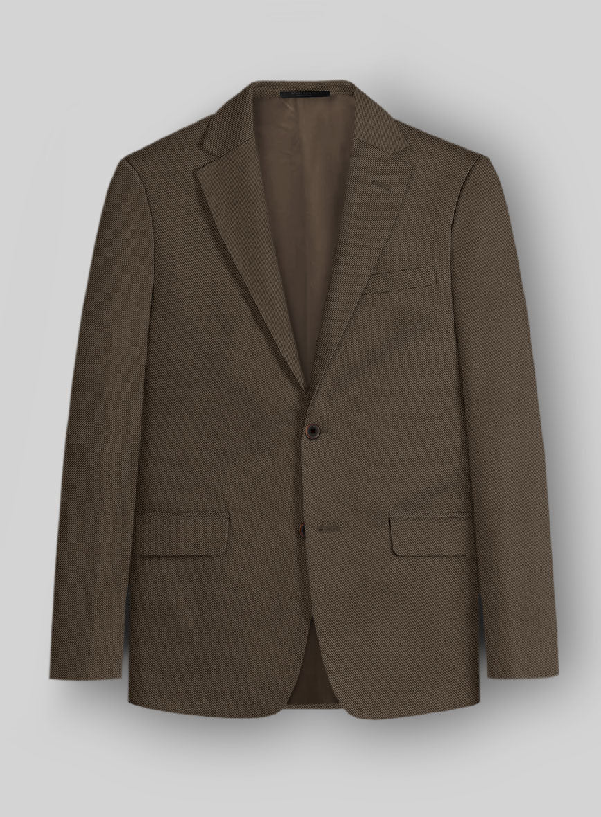 Italian Cotton Lycra Zaltex Jacket - StudioSuits