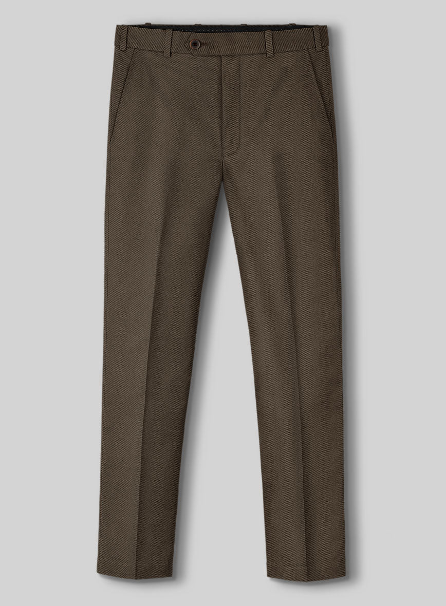 Italian Cotton Lycra Zaltex Pants - StudioSuits