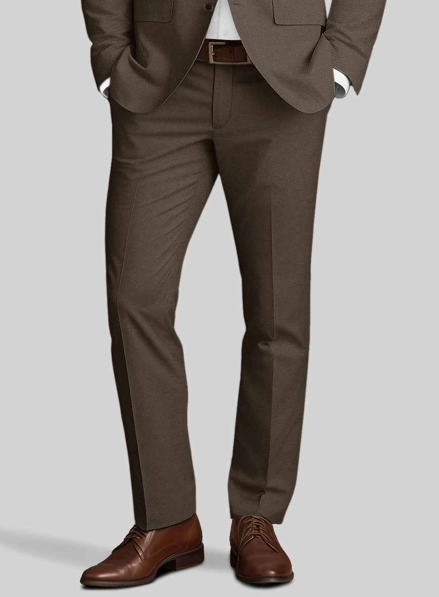 Italian Cotton Lycra Zaltex Pants - StudioSuits