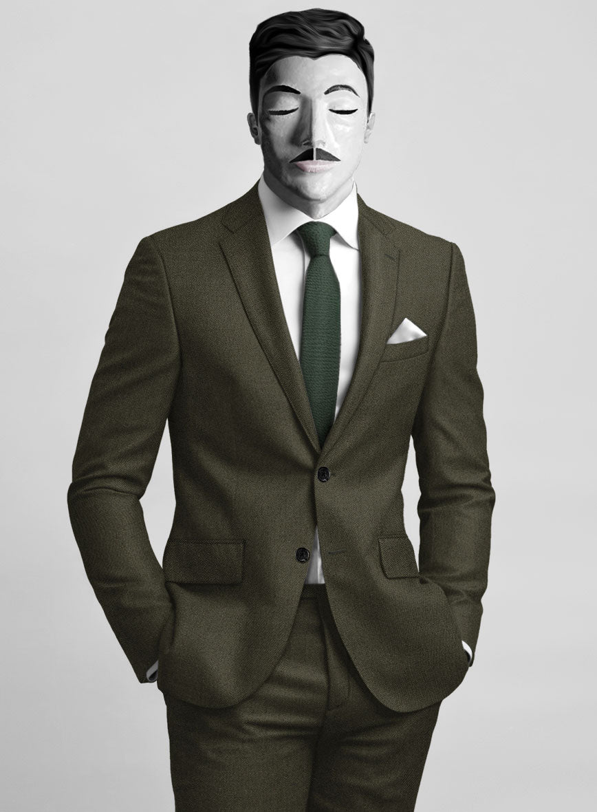 Italian Cotton Lycra Zaniga Suit - StudioSuits