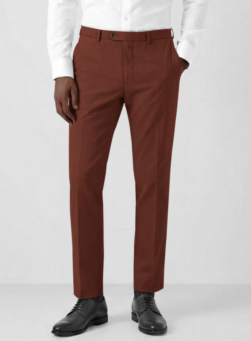 Italian Cotton Mingo Pants - StudioSuits