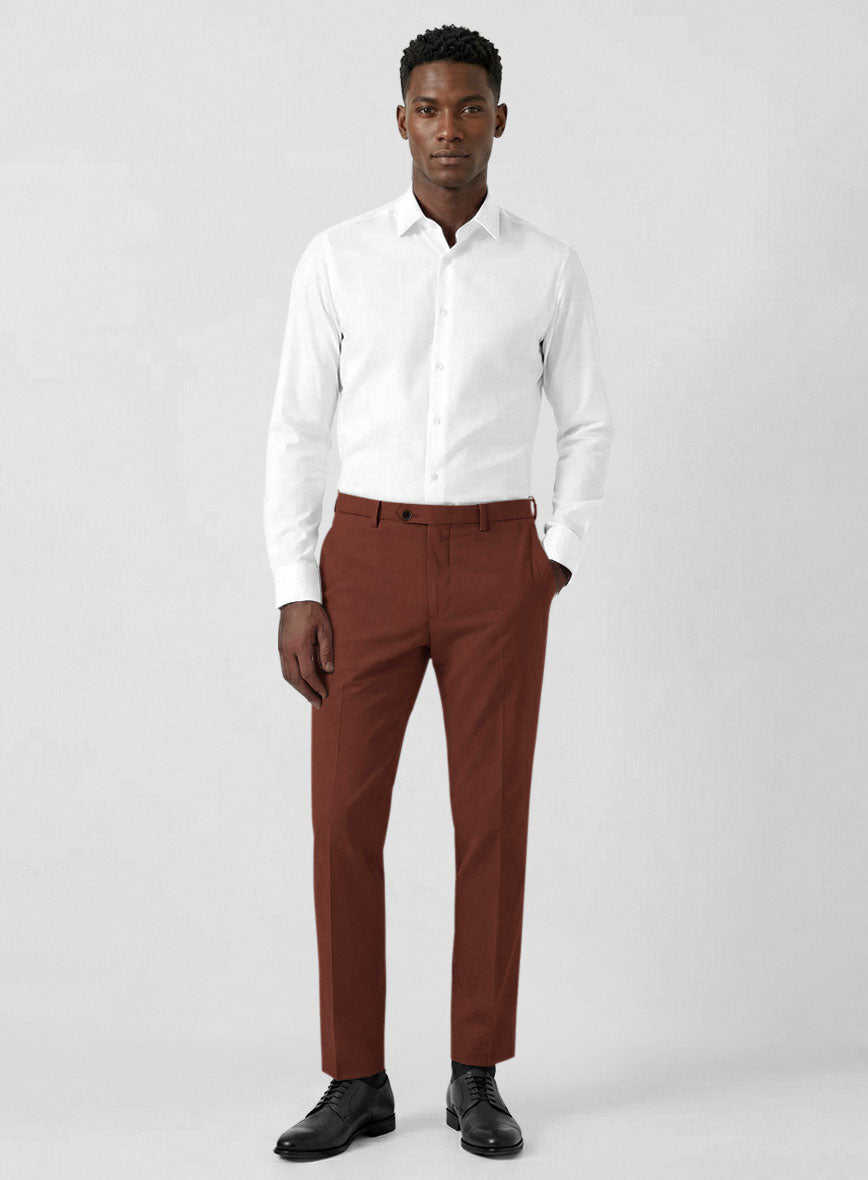 Italian Cotton Mingo Pants - StudioSuits