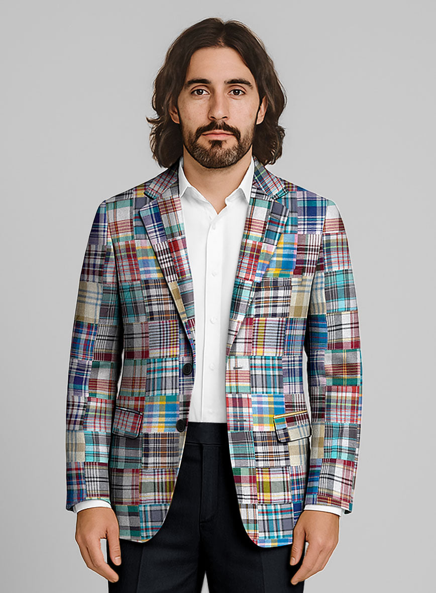 Madras Patchwork Suit - StudioSuits