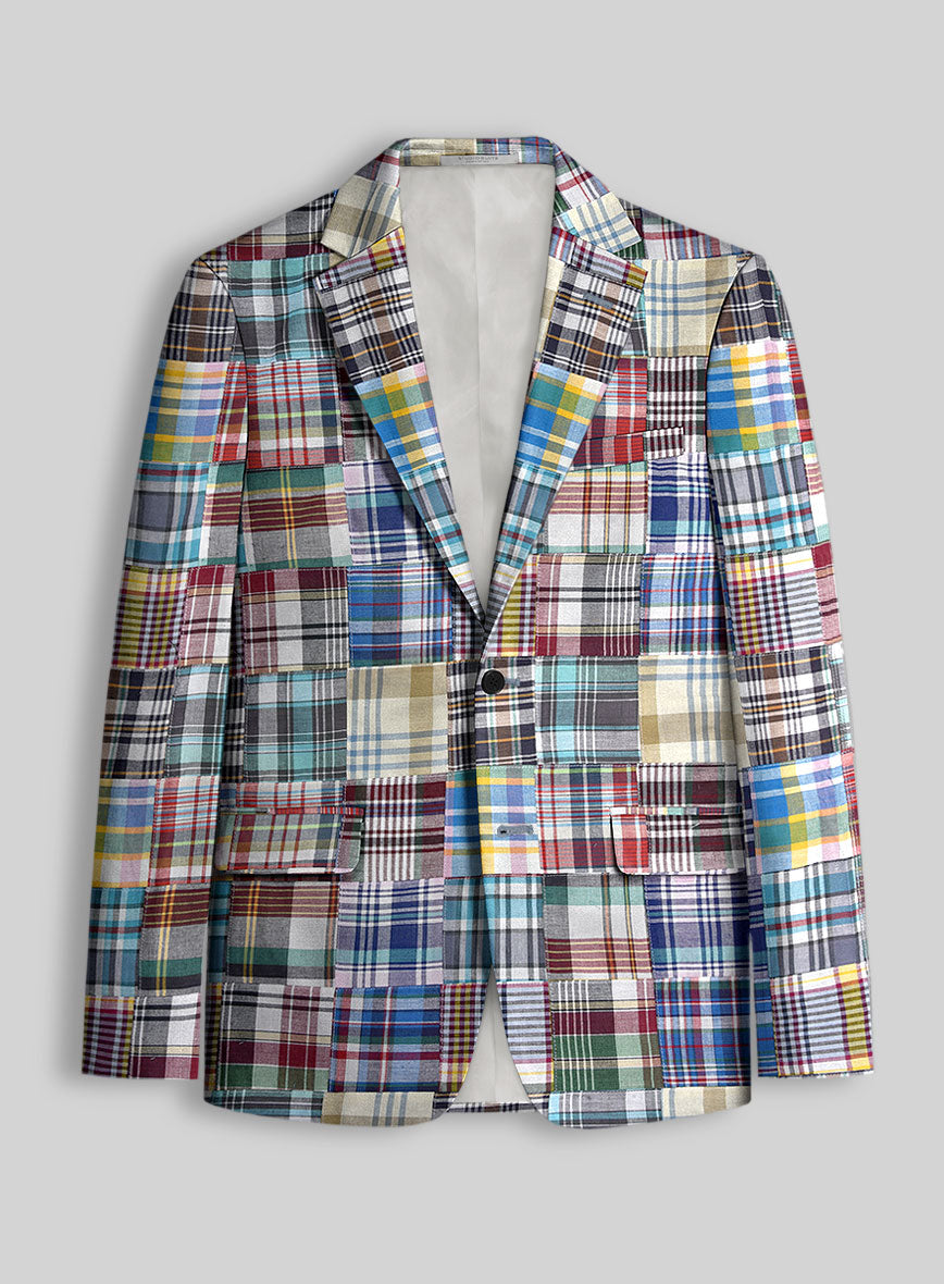 Madras Patchwork Suit - StudioSuits