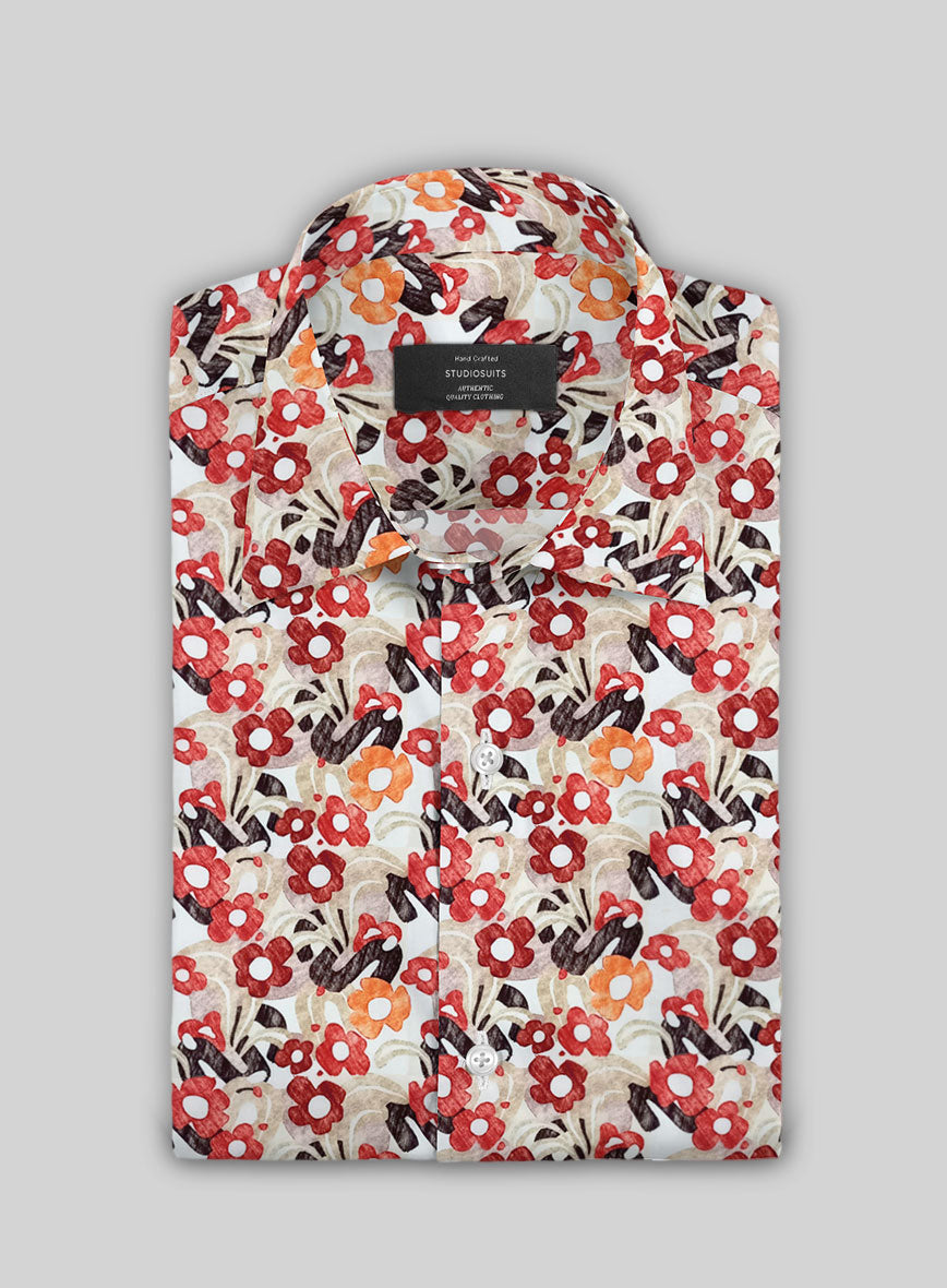 Italian Cotton Ravinto Shirt - StudioSuits