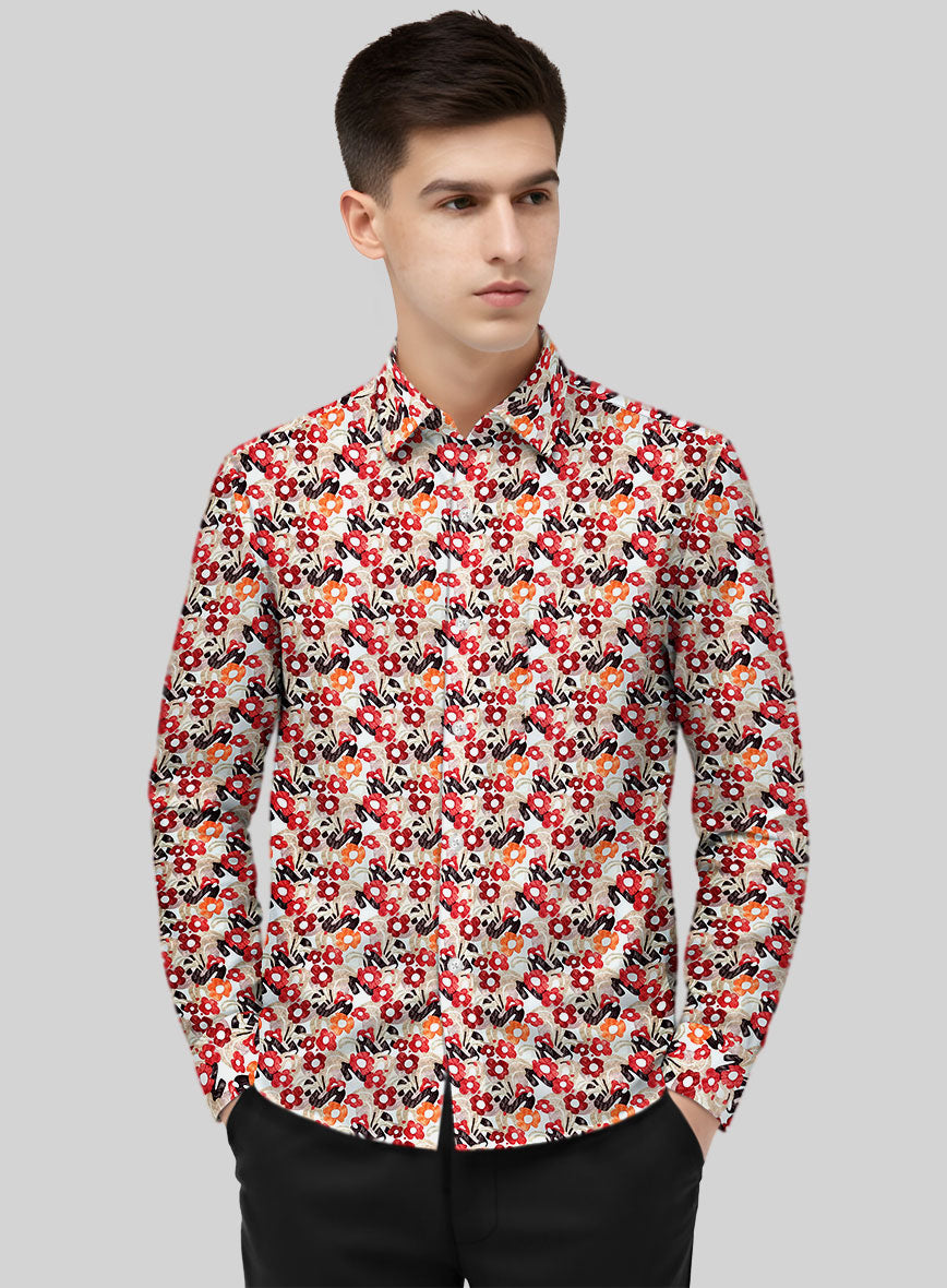 Italian Cotton Ravinto Shirt - StudioSuits