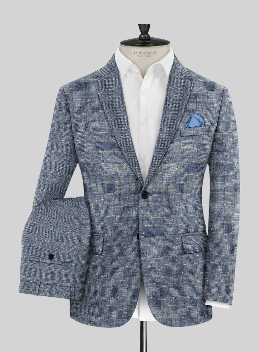 Italian Cotton Silk Linen Ziata Suit - StudioSuits