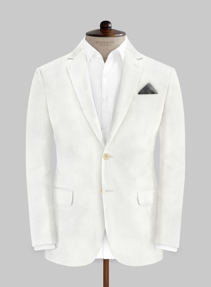 Italian Cotton Silk Pono Jacket - StudioSuits
