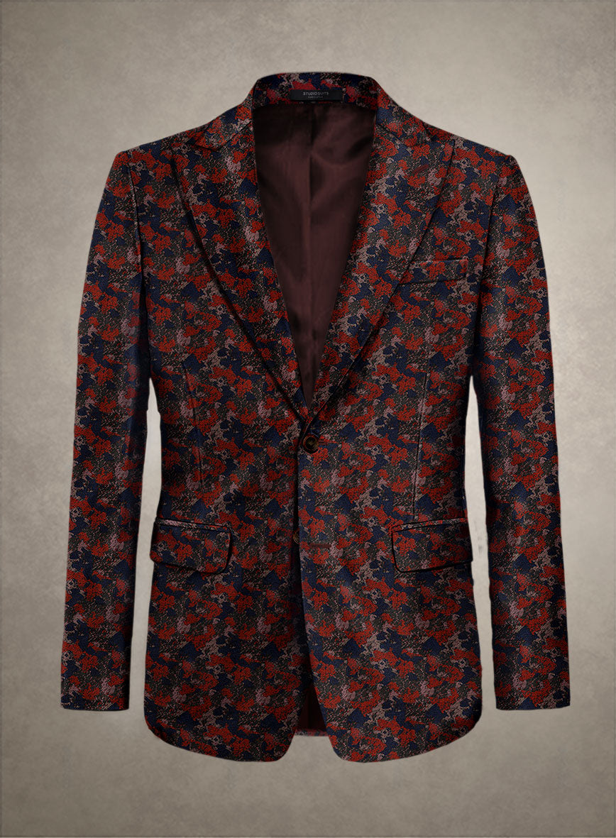 Italian Cotton Silk Vermiglio Jacket - StudioSuits