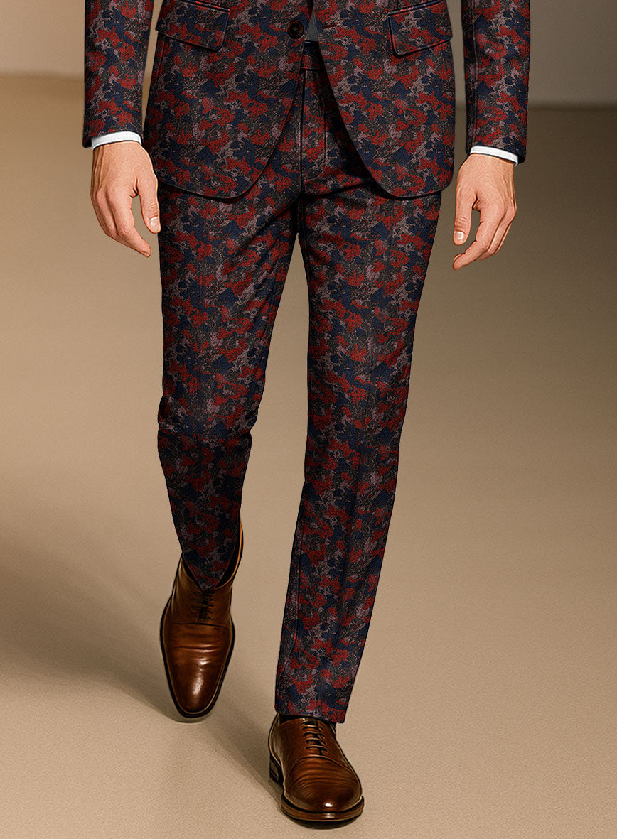 Italian Cotton Silk Vermiglio Pants - StudioSuits