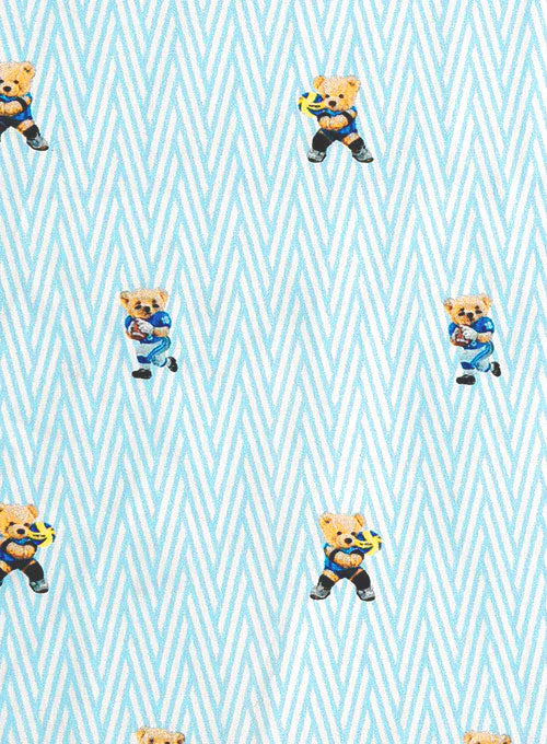 Italian Cotton Sporty Bear Shirt - StudioSuits