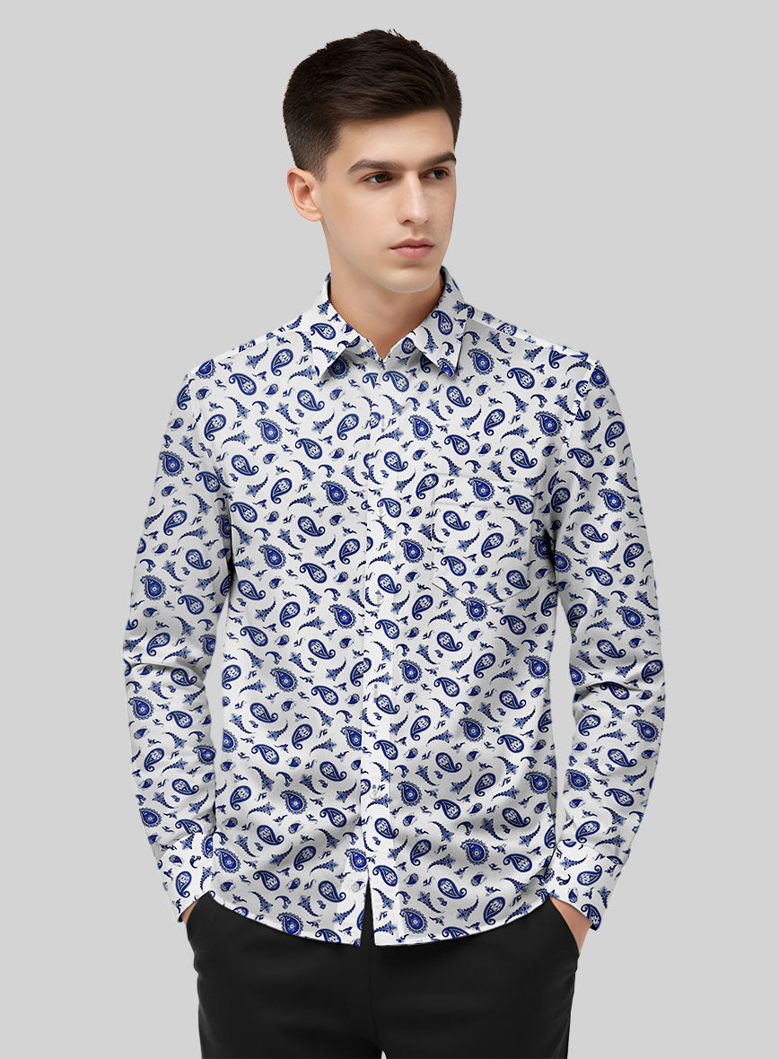 Italian Cotton Stanzo Shirt - StudioSuits