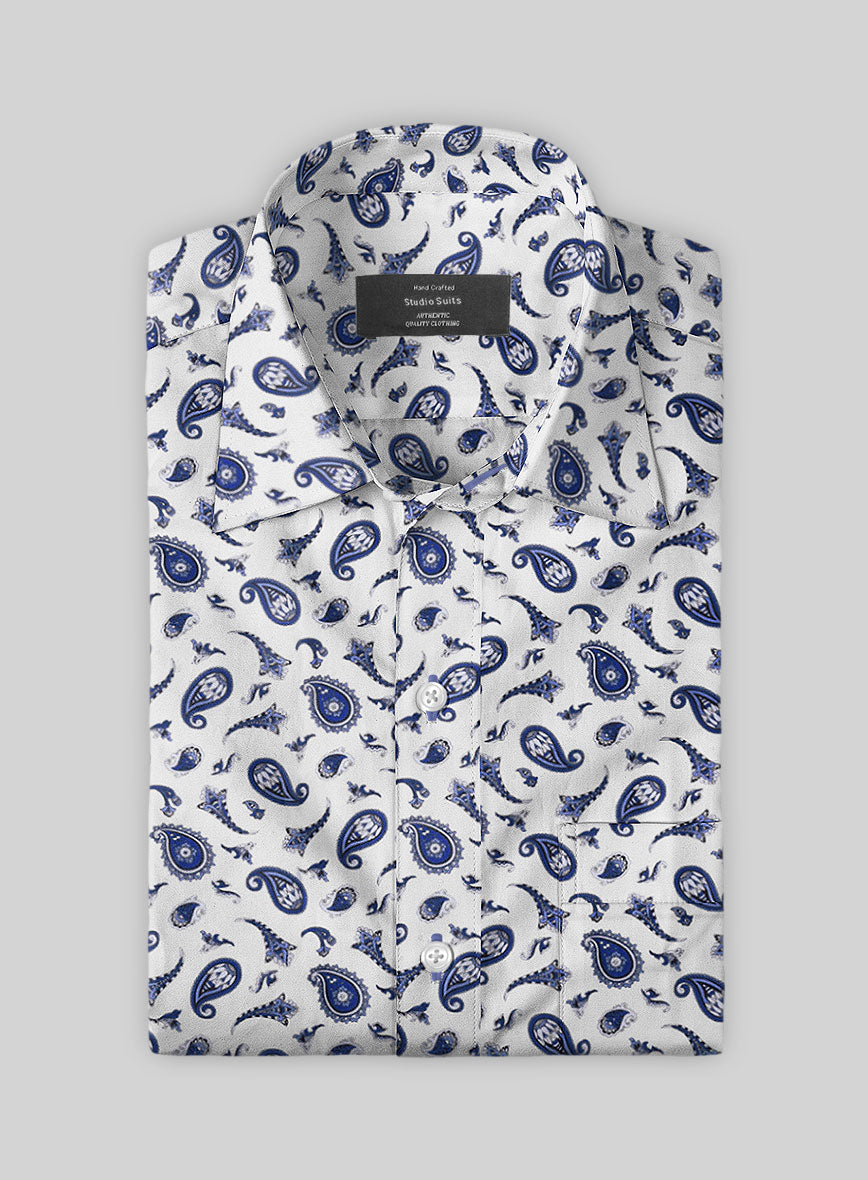Italian Cotton Stanzo Shirt - StudioSuits