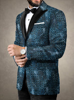Italian Cotton Stretch Aurora Tuxedo Blazer - StudioSuits