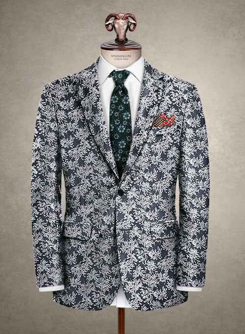 Italian Cotton Stretch Carna Jacket - StudioSuits