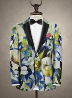 Italian Cotton Stretch Lorena Tuxedo Suit - StudioSuits