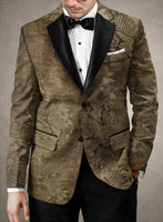 Italian Cotton Stretch Viola Tuxedo Suit - StudioSuits