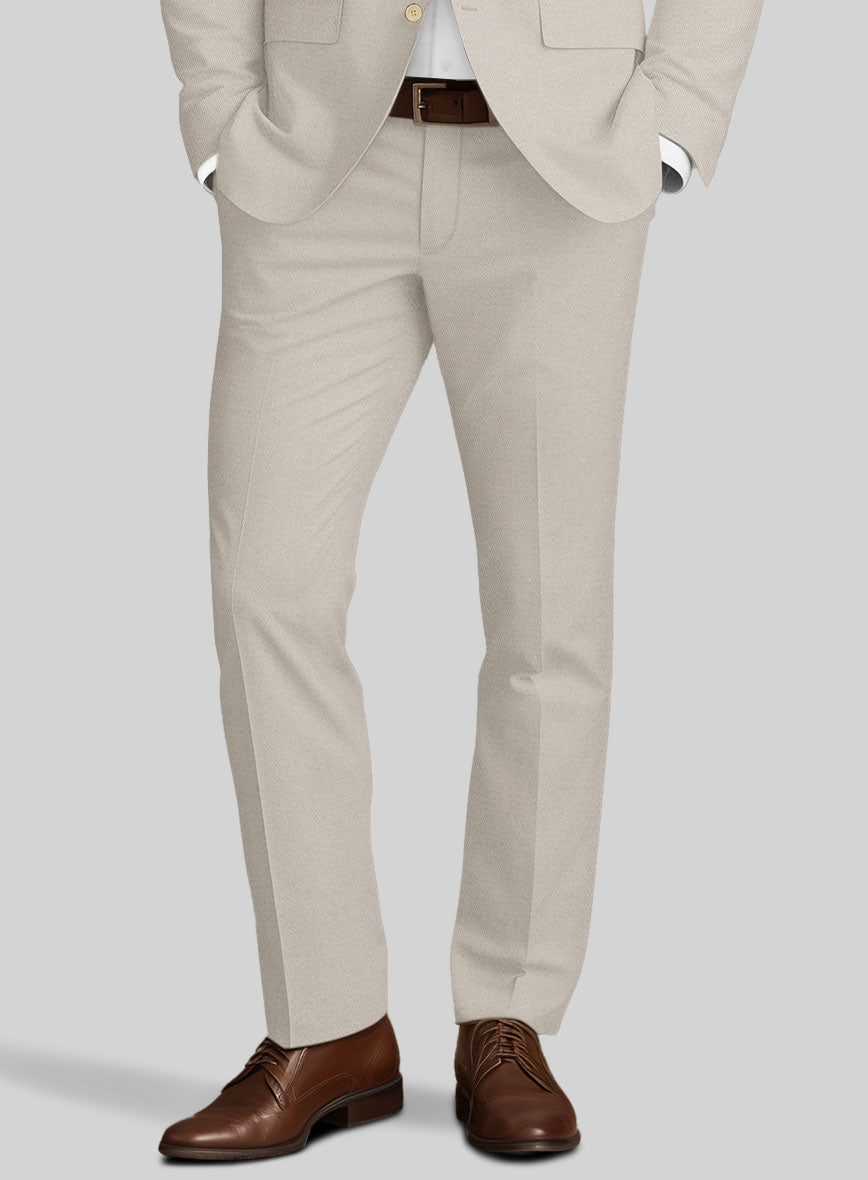 Italian Cotton Tesa Pants - StudioSuits