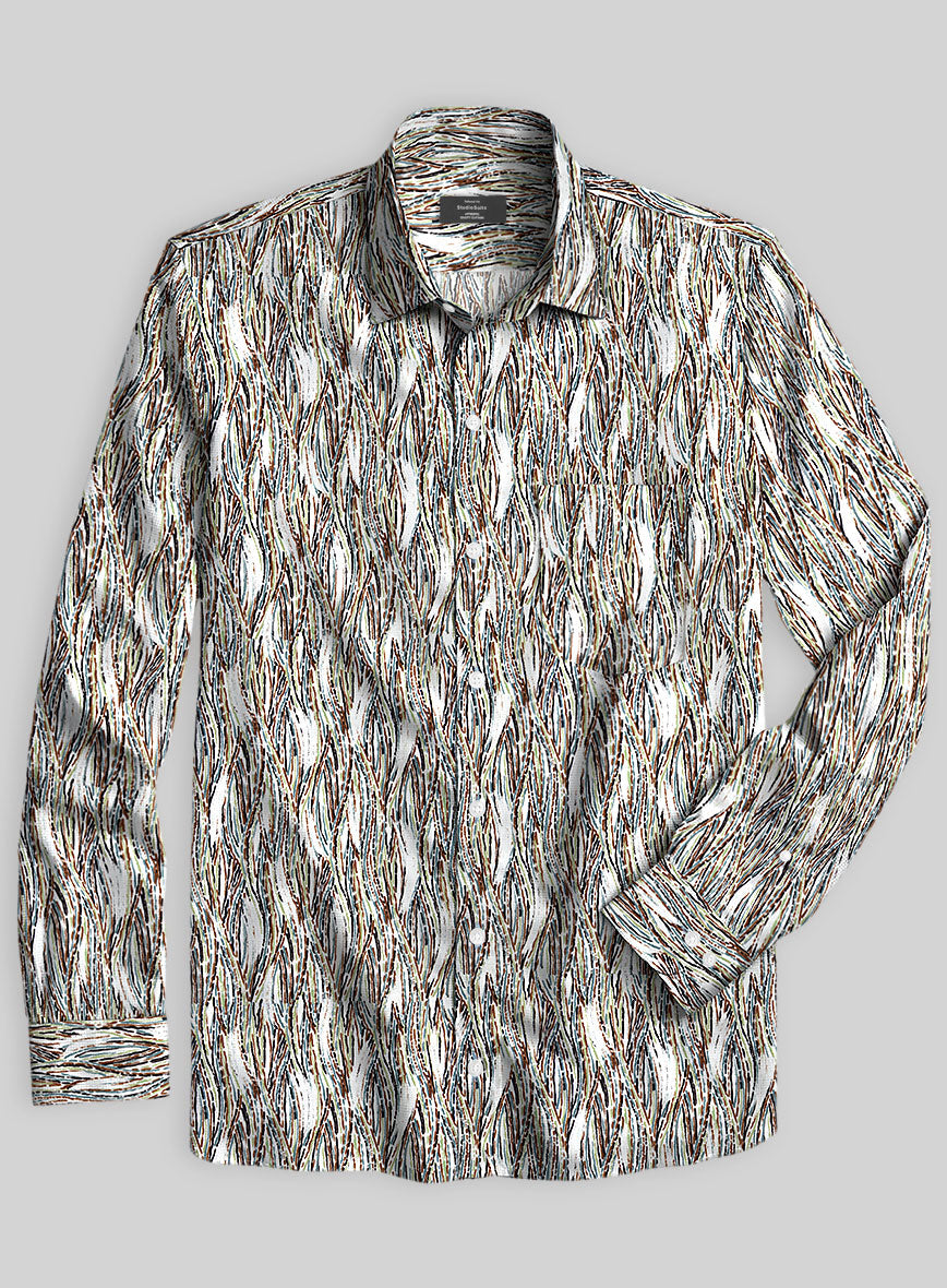 Italian Cotton Texora Shirt - StudioSuits