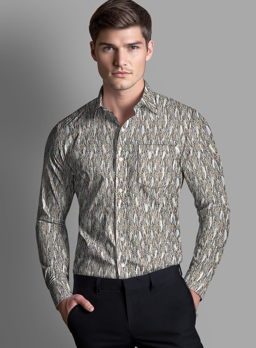 Italian Cotton Texora Shirt - StudioSuits