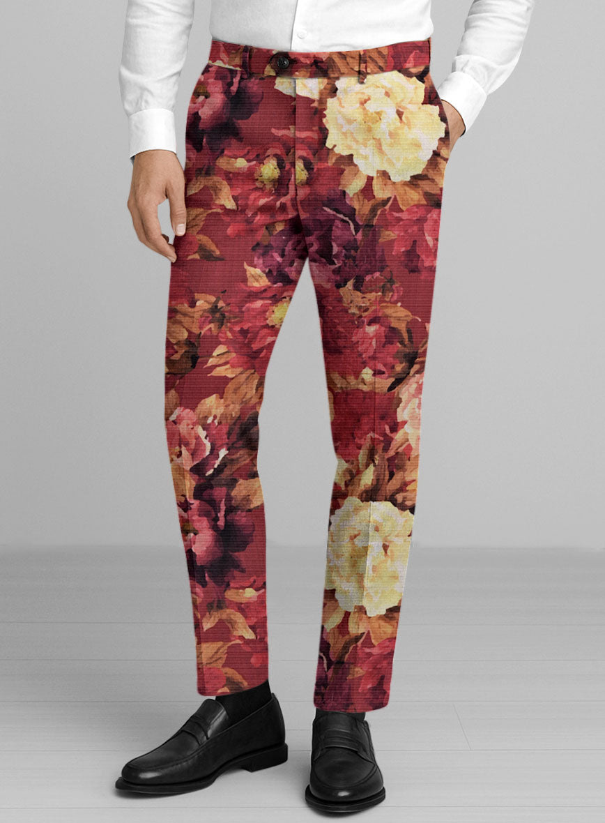 Italian Cotton Tosca Pants - StudioSuits