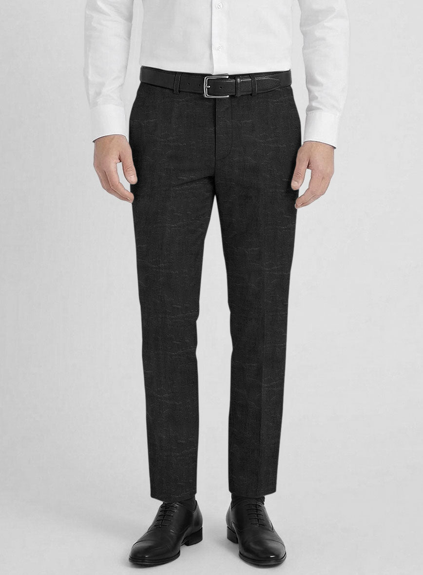 Italian Cotton Wool Solio Pants - StudioSuits