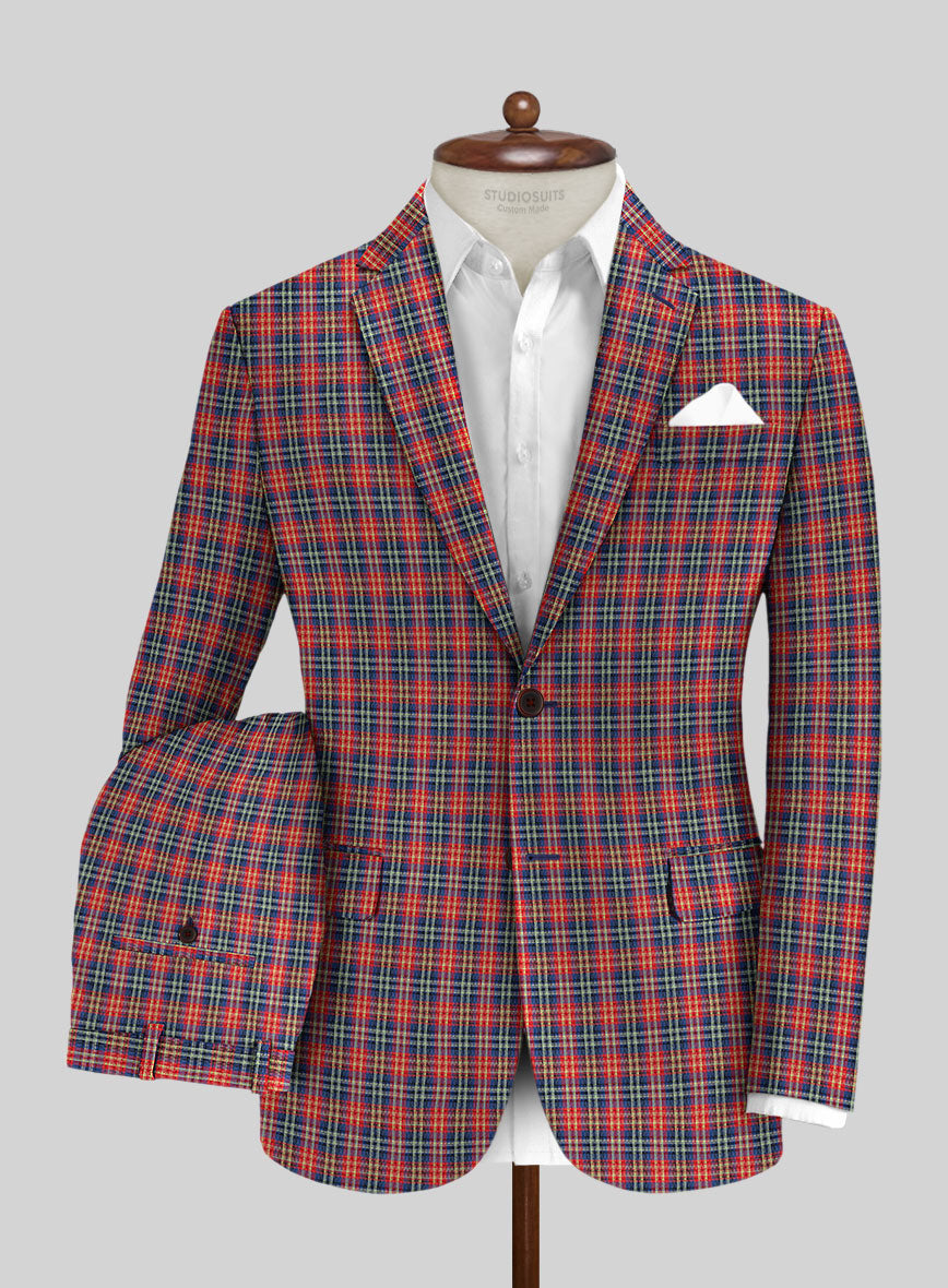 Italian Cotton Wool Yuana Suit - StudioSuits