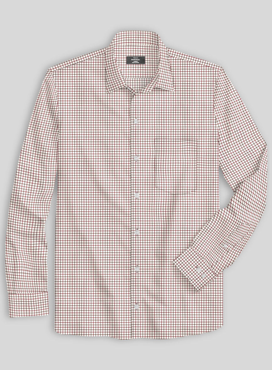 Italian Cotton Xavier Shirt - StudioSuits