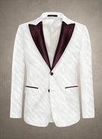 Italian Cotton Zaragoza Tuxedo Blazer - StudioSuits