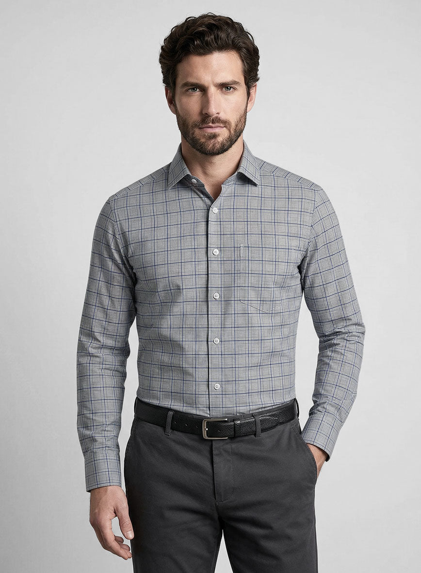 Italian Crownline Glen Shirt - StudioSuits