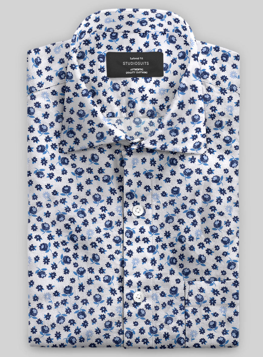 Italian Dofito Summer Linen Shirt - StudioSuits